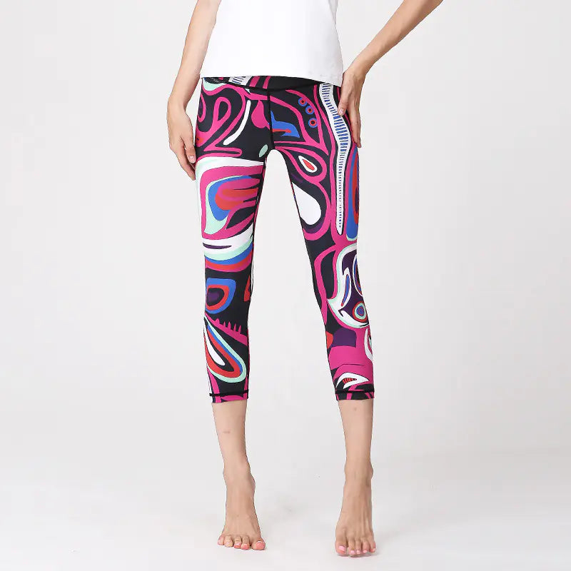 Seamless Printed Leggings