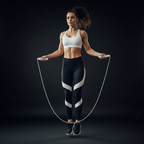 White Speed Jump Rope - 5MM