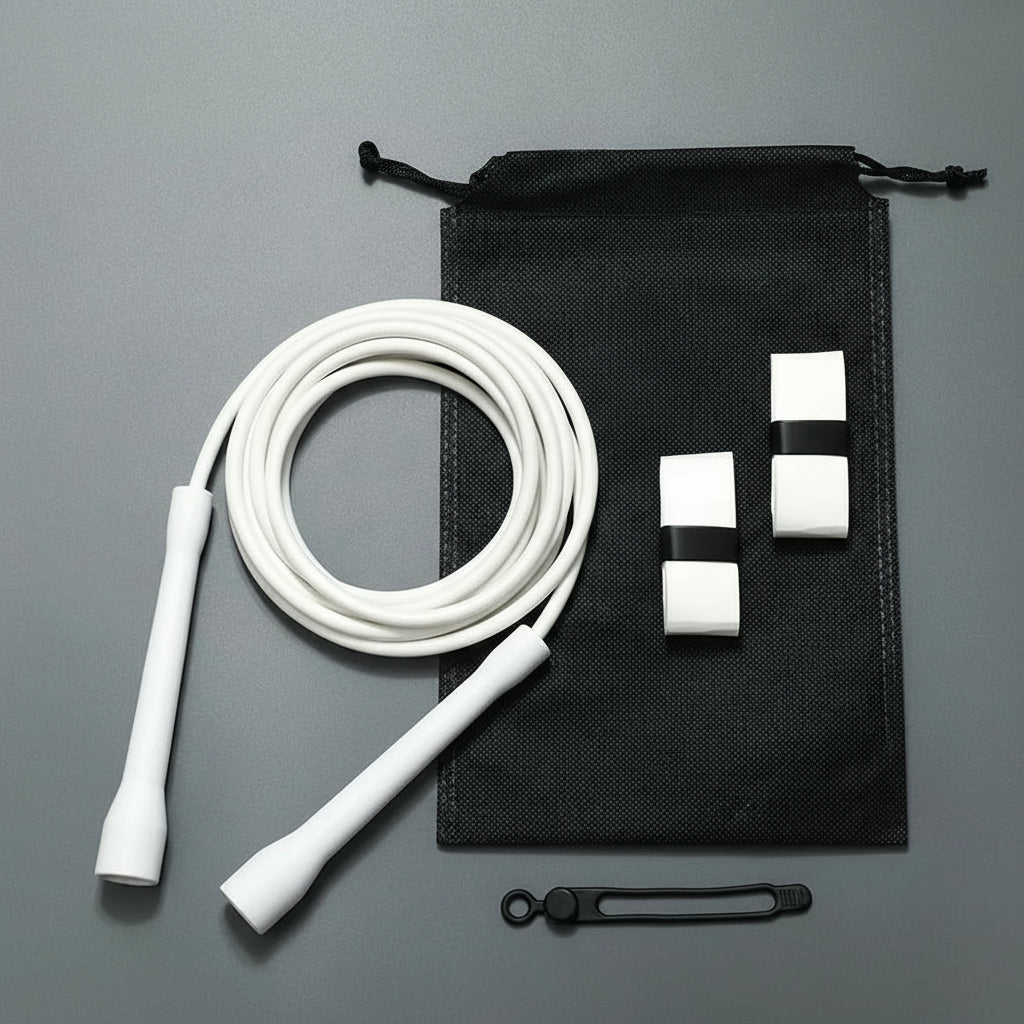 White Speed Jump Rope - 5MM