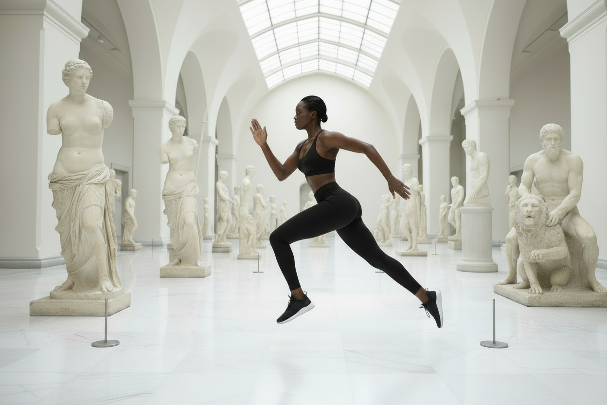 make her outfit black instead of grey