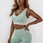 Camo Color-Wash Sports Bra
